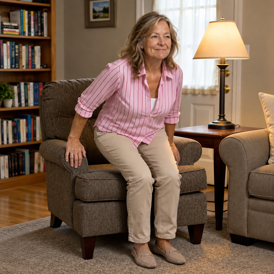 Standing up from a chair